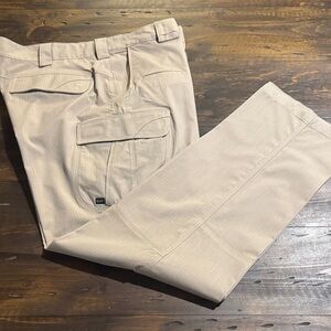 5.11 Tactical Khaki Men's Tan Cargo Pants-Size:  42x34